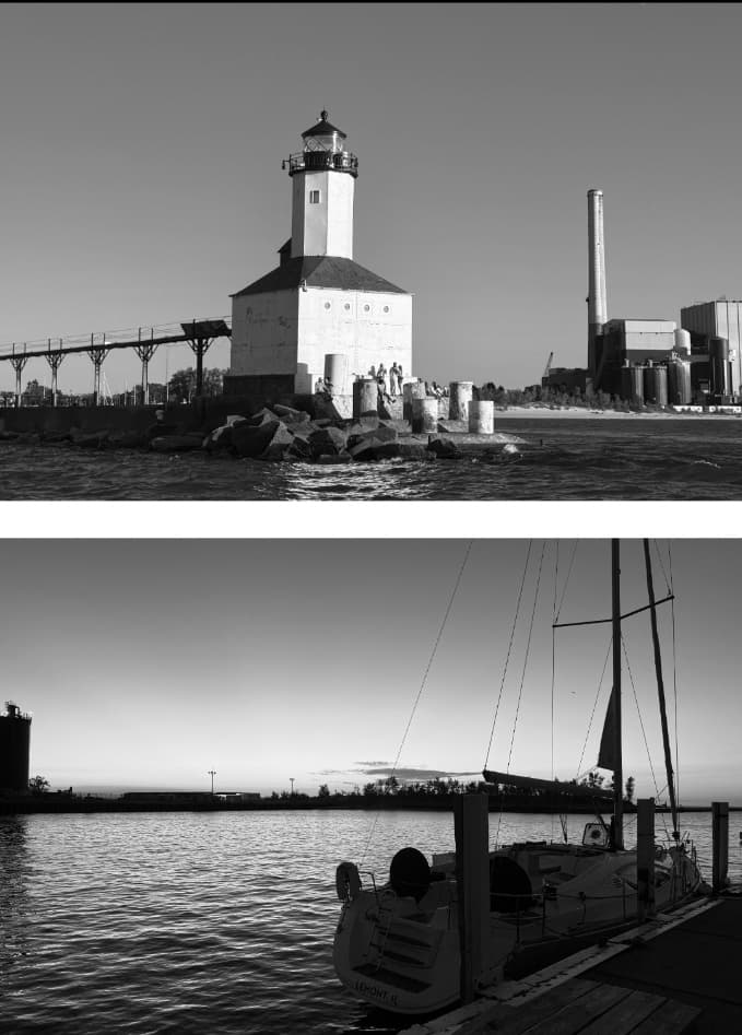 Two Sides of the Lakeshore